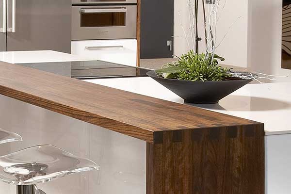 Oiled Wooden Kitchen Worktops