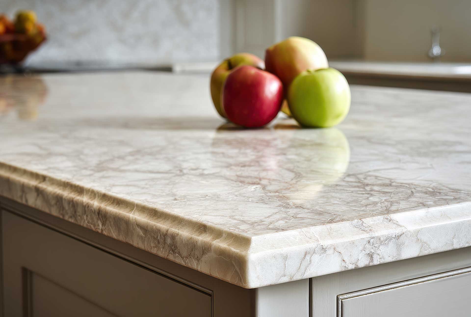 Worktop edge profile