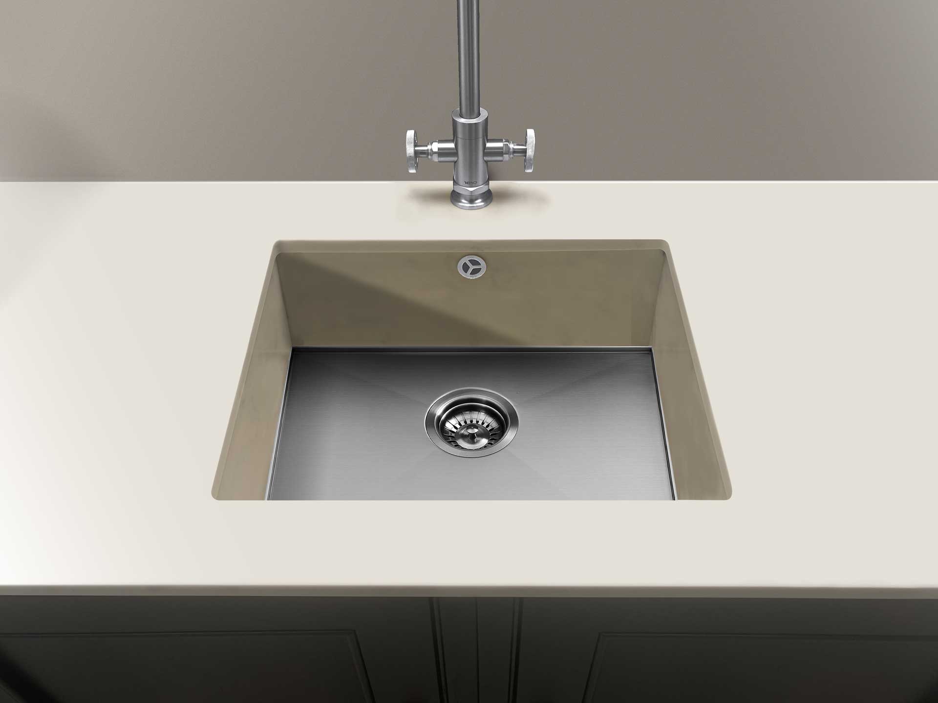 1810 Axixuno 500U Integrated Sink for Quartz & Granite (QG)