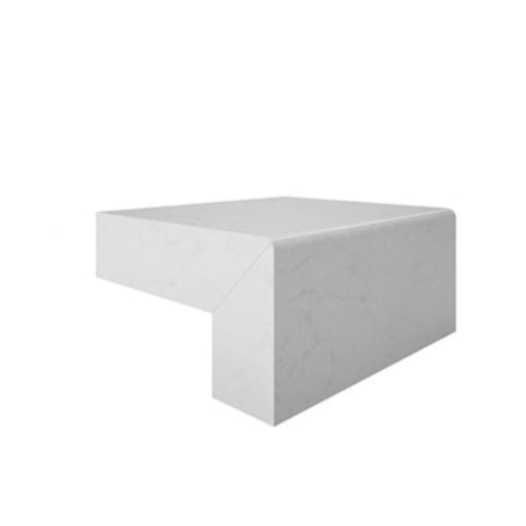 Caesarstone Calacatta Nuvo mitred apron