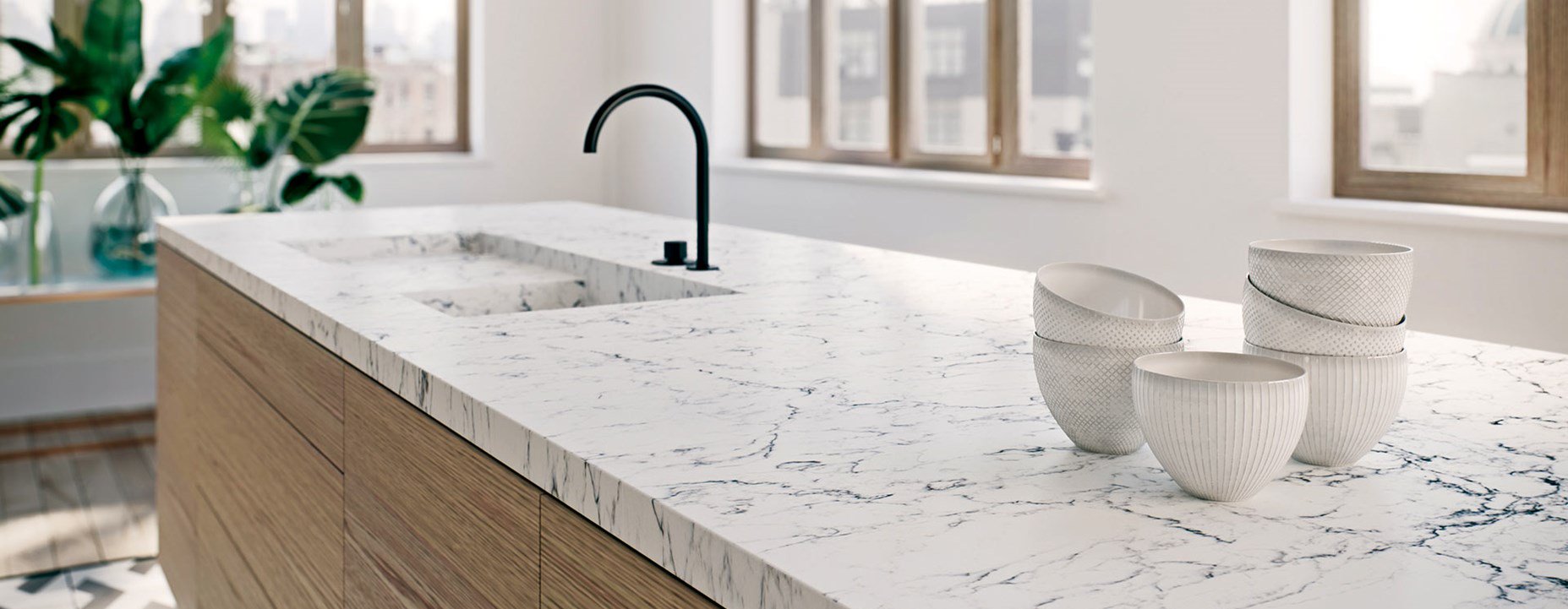 Caesarstone White Attica