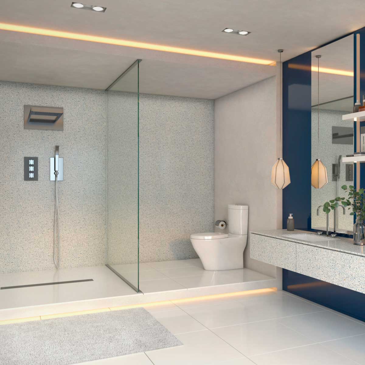 Corian Laguna Terrazzo