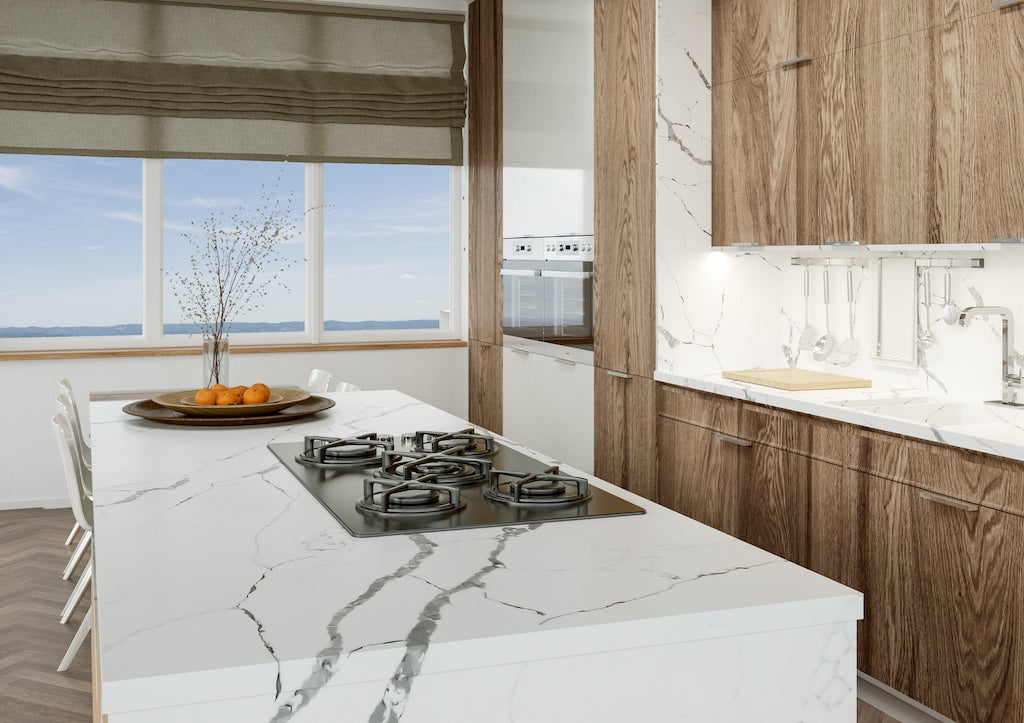 Technistone Crystal Calacatta Silva