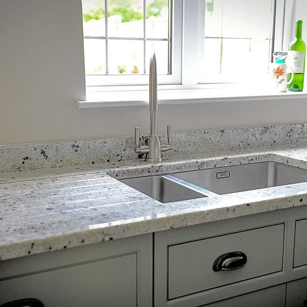 Ivory Garnet Granite