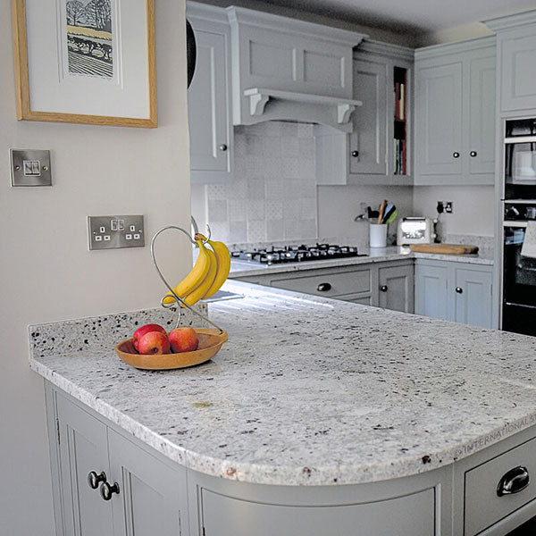 Ivory Garnet Granite