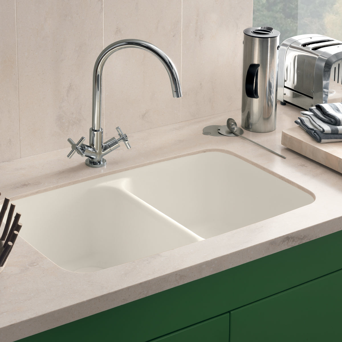 Corian Smooth 850 Integrated Sink