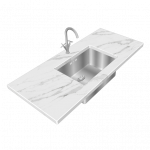 Standard Undermounted Sink (Polished)